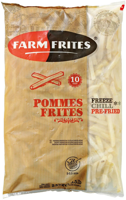 Farm Frites Pre-Baked French Fries, 2.5 kg