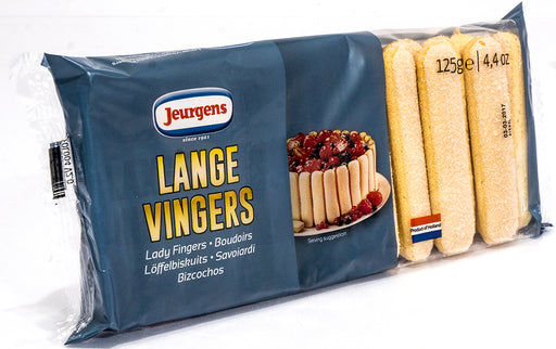 Jeurgens Lange Vingers Biscuits, 125 gr