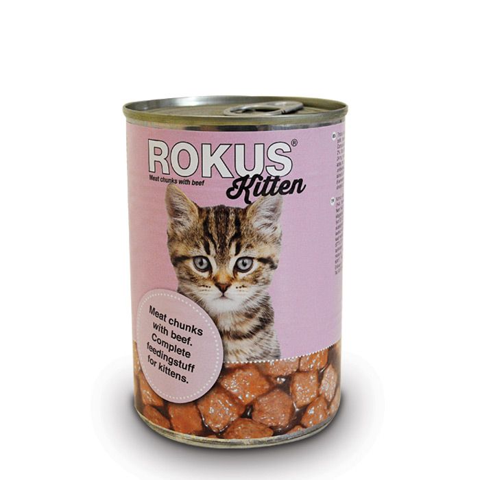 Rokus Kitten Wet Food , 410 gr