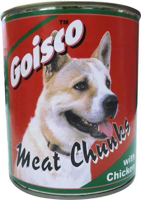 Goisco Meat Chunks with Chicken, Dog Food, 820 gr
