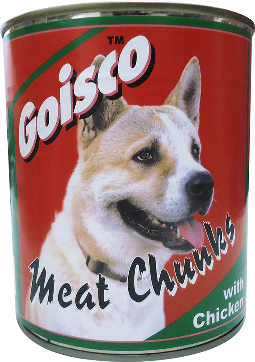 Goisco Meat Chunks with Chicken, Dog Food, 820 gr