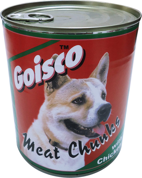 Goisco Meat Chunks with Chicken, Dog Food, 820 gr