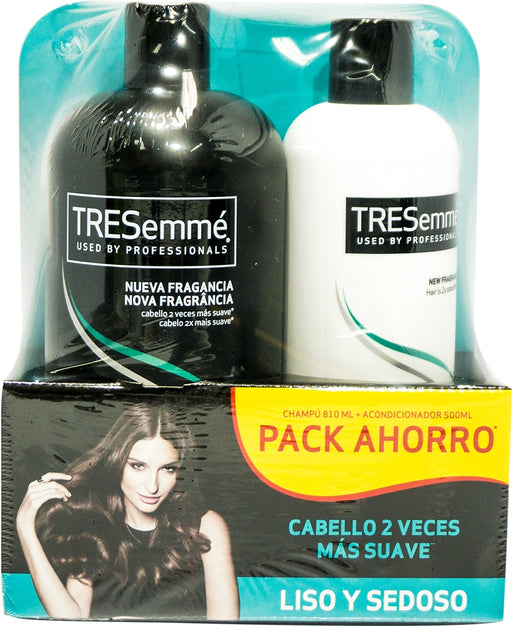 Tresemme Combi-Pack Shampoo + Conditioner, Soft & Smooth, 810 ml + 500 ml