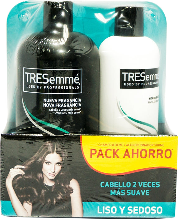 Tresemme Combi-Pack Shampoo + Conditioner, Soft & Smooth, 810 ml + 500 ml