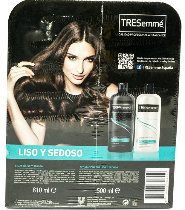 Tresemme Combi-Pack Shampoo + Conditioner, Soft & Smooth, 810 ml + 500 ml