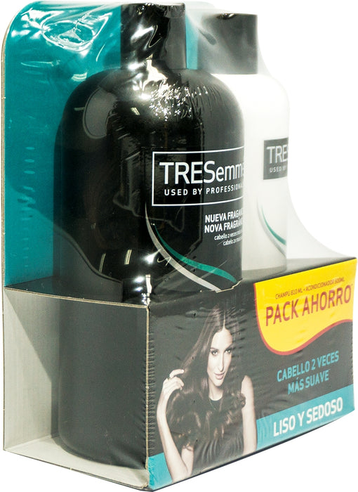 Tresemme Combi-Pack Shampoo + Conditioner, Soft & Smooth, 810 ml + 500 ml