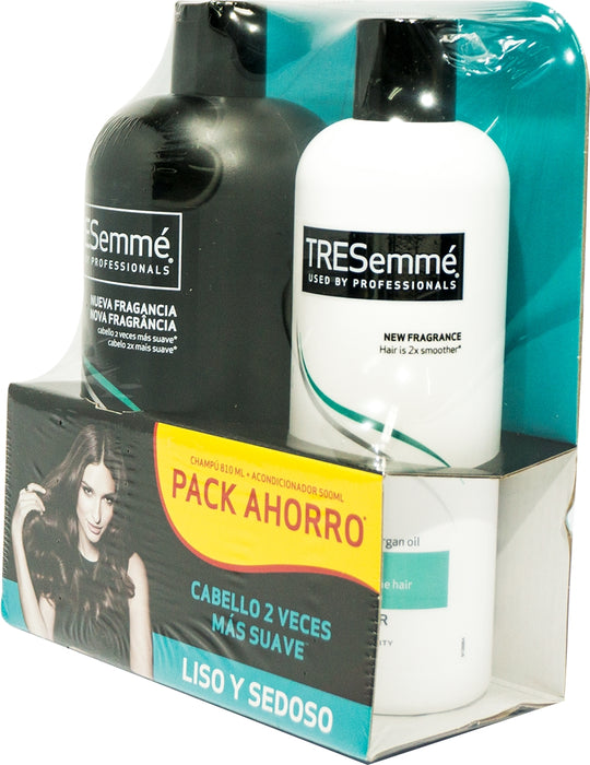 Tresemme Combi-Pack Shampoo + Conditioner, Soft & Smooth, 810 ml + 500 ml