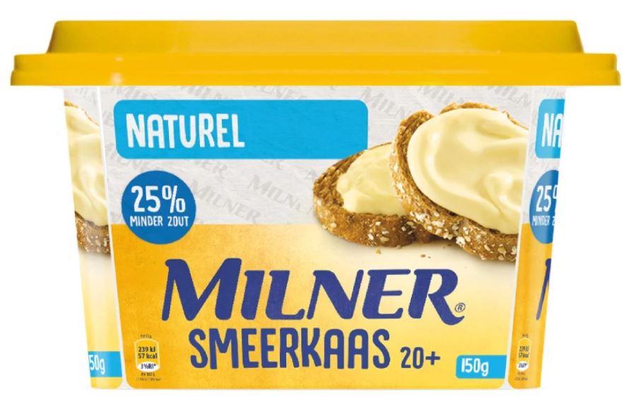 Milner Natural Cheese Spread , 150 gr