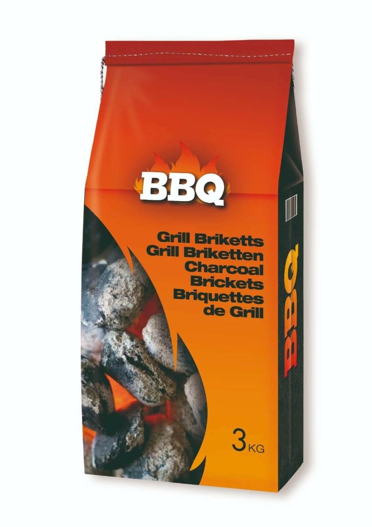 BBQ Charcoal Briquettes , 3 kg —