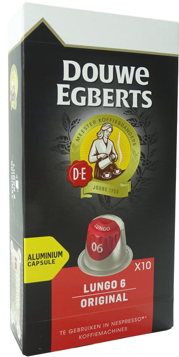 Douwe Egberts Original Lungo Capsules, 10 ct