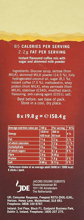 Kenco Latte Coffee Mix , 5 x 19.8 gr
