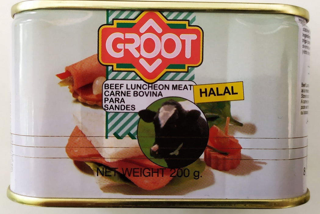 Groot Beef Luncheon Meat, 200 gr