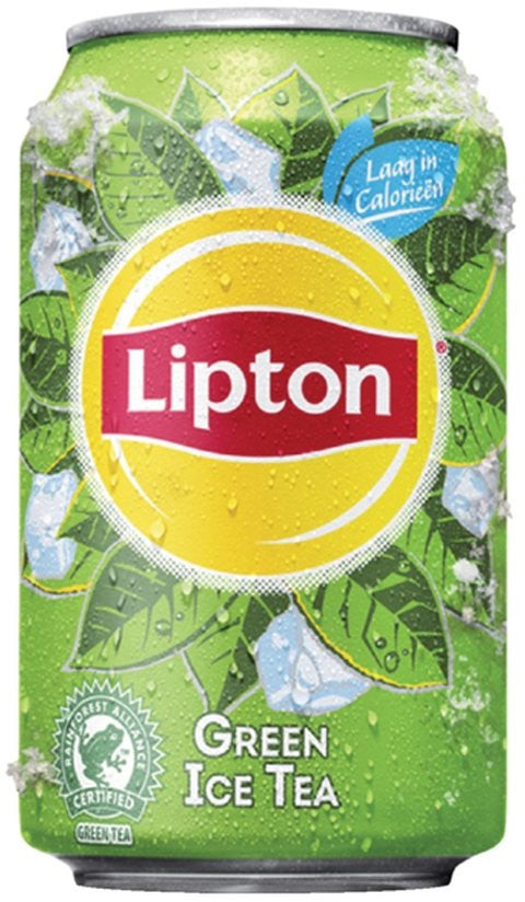 Lipton Green Iced Tea Can, 330 ml