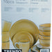 Trento 16-Piece Dinner Set, Yellow, 16 pcs