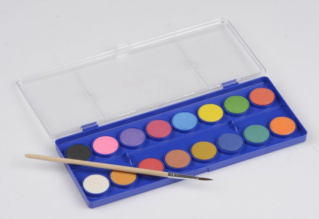 Topwrite Kids 16-Piece Watercolour Painting Set, 16 pcs