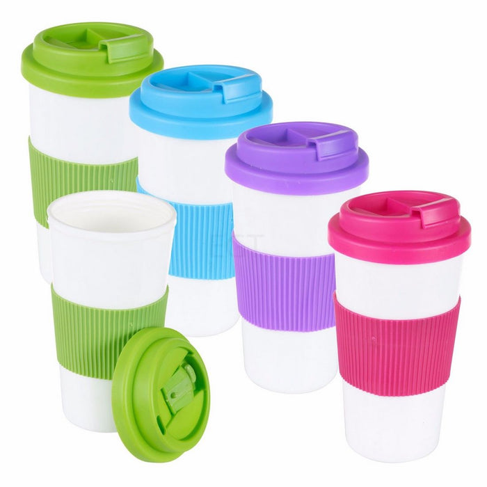 PlasticTravel Mug (Specify Color at Checkout), 500 ml