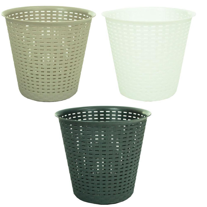 Waste Basket (Specify Color at Checkout), 29.8 x 26.3 cm