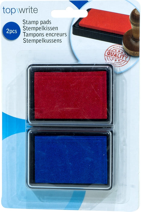 Top Write Stamp Pads 2-Pack, 2 pc