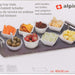 Alpina Serving Tray Slate with Handles, 40 x 30 cm