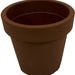 Flowerpot, Terracotta, 134 x 120 mm