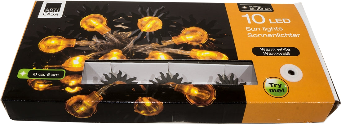 Arti Casa 10 LED String Light , 210 cm