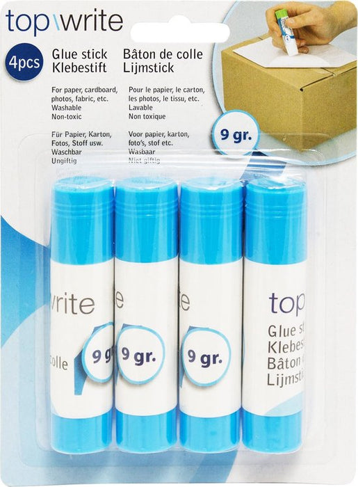 Top Write Glue Sticks , 4 pcs