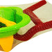 Eddy Toys Wheelbarrow Beachset, 6 pcs