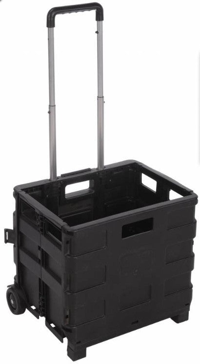Kinzo Foldable Storage Cart, Black, 1 ct 
