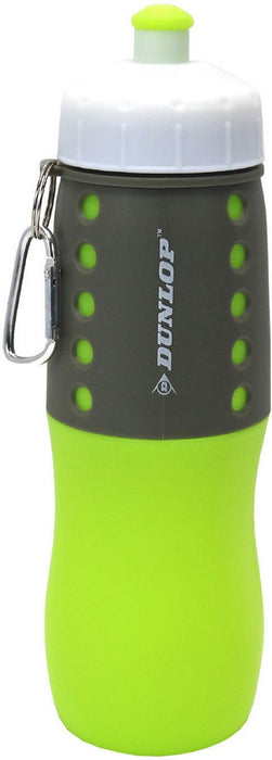 Dunlop Foldable Silicone Sports Water Bottle, 700 ml