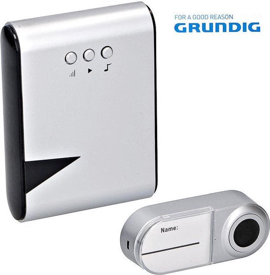 Grundig Wireless Doorbell With 36 Melodies, 2 pcs
