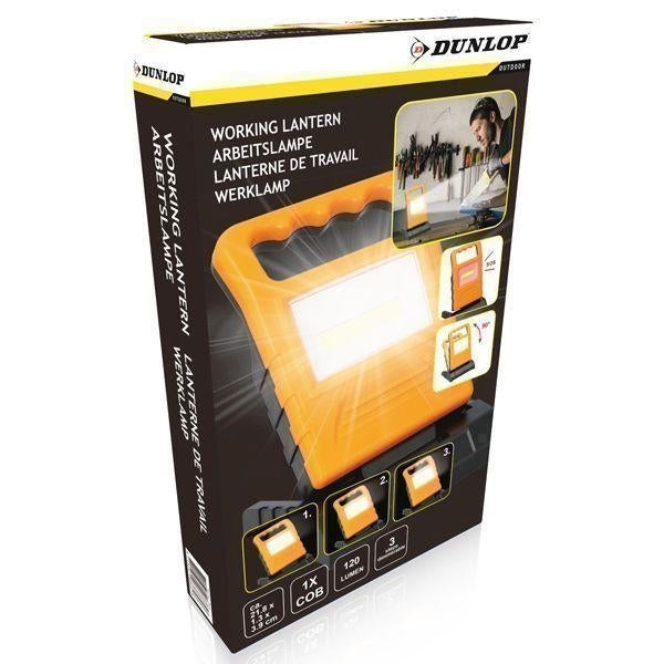 Dunlop COB Work Lantern, 2 x COB