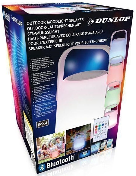 Dunlop Outdoor Moodlight Speaker, Model # IPX4