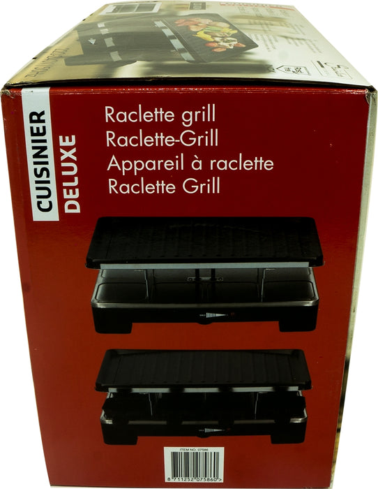 Cuisinier Deluxe Raclette Grill, 220 V, 1200 - 1400 W