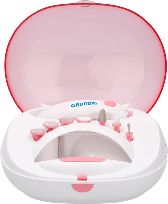 Grundig Manicure & Pedicure Set, 7 Accessories, 8 pcs