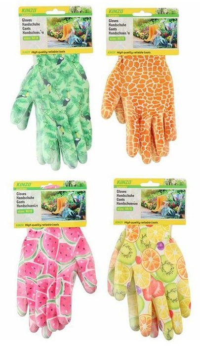 Kinzo Garden Gloves, Size Medium , 1 pc