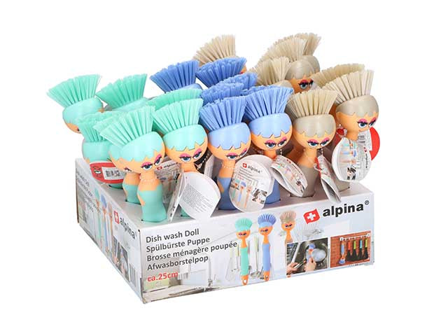 Alpina Dishwashing Brush Doll , 1 pc