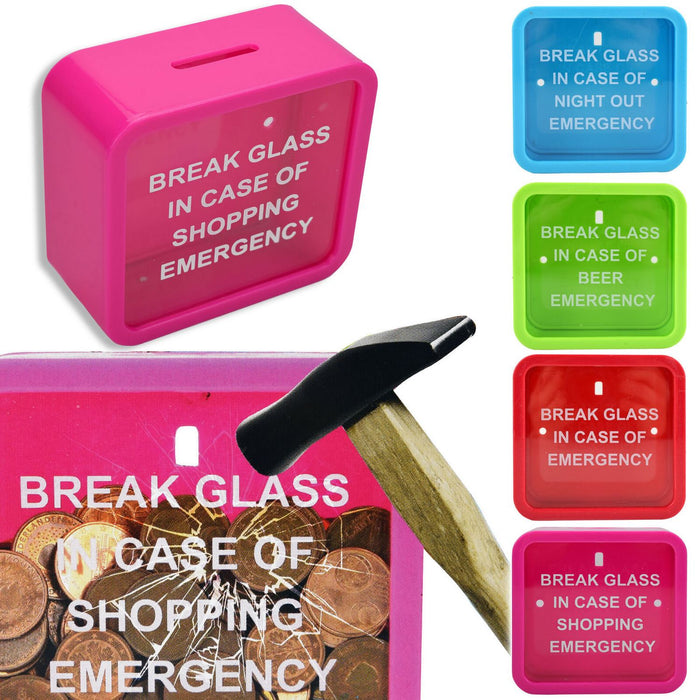 Emergence Money Bank, Assorted Colors, 1 ct