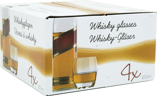 Whisky Glasses, 4-pack, 255 ml