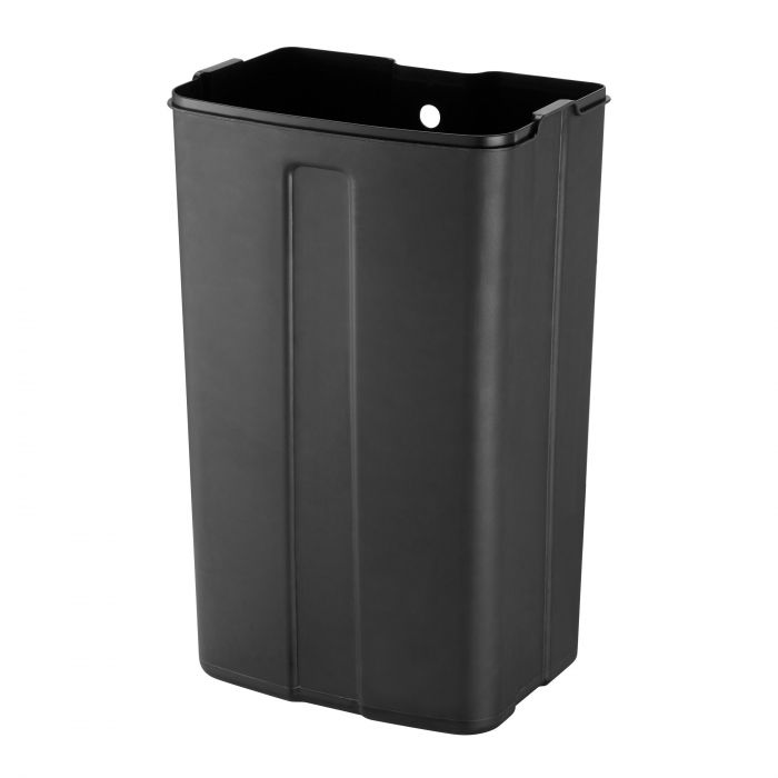 Black + Decker 30-Liter Stainless Steel Pedal Bin , 1 pc