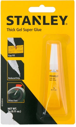 Stanley Thick Gel Super Glue, 3 gr