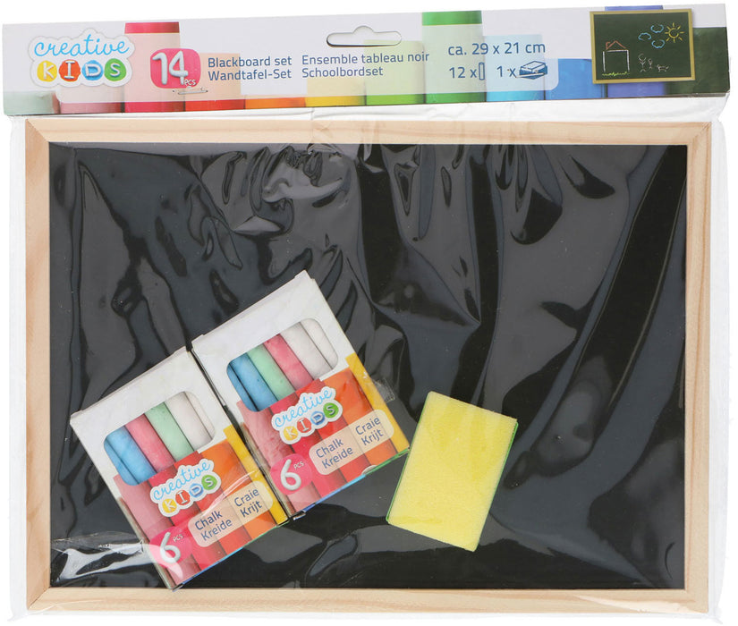 Creative Kids Chalkboard Set , 14 pcs