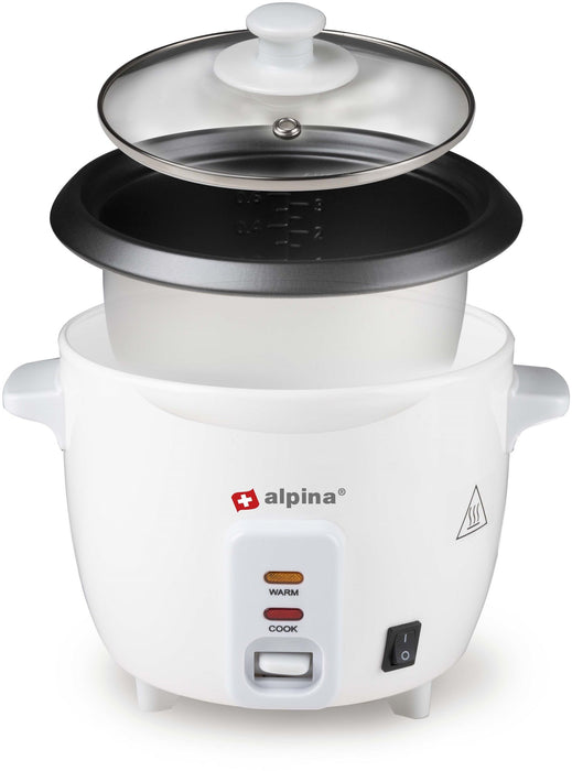 Alpina Rice Cooker, 0.6 Liters , 1 pc