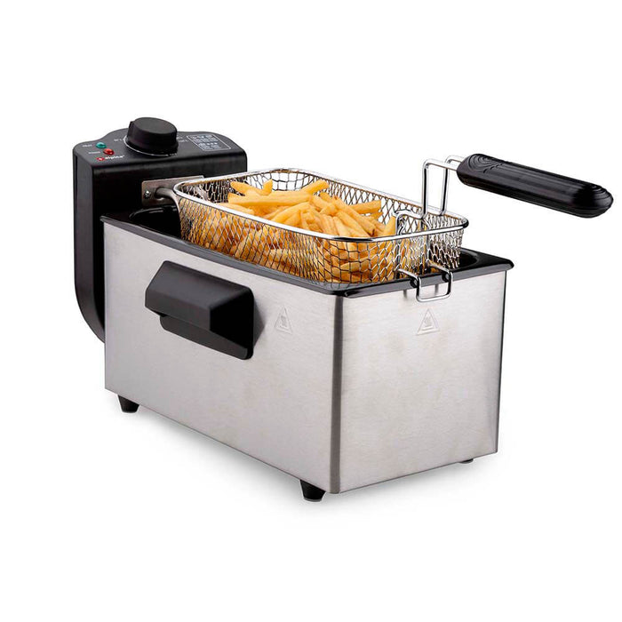 Alpina Stainless Steel Deep Fryer, 220 V, 3 L