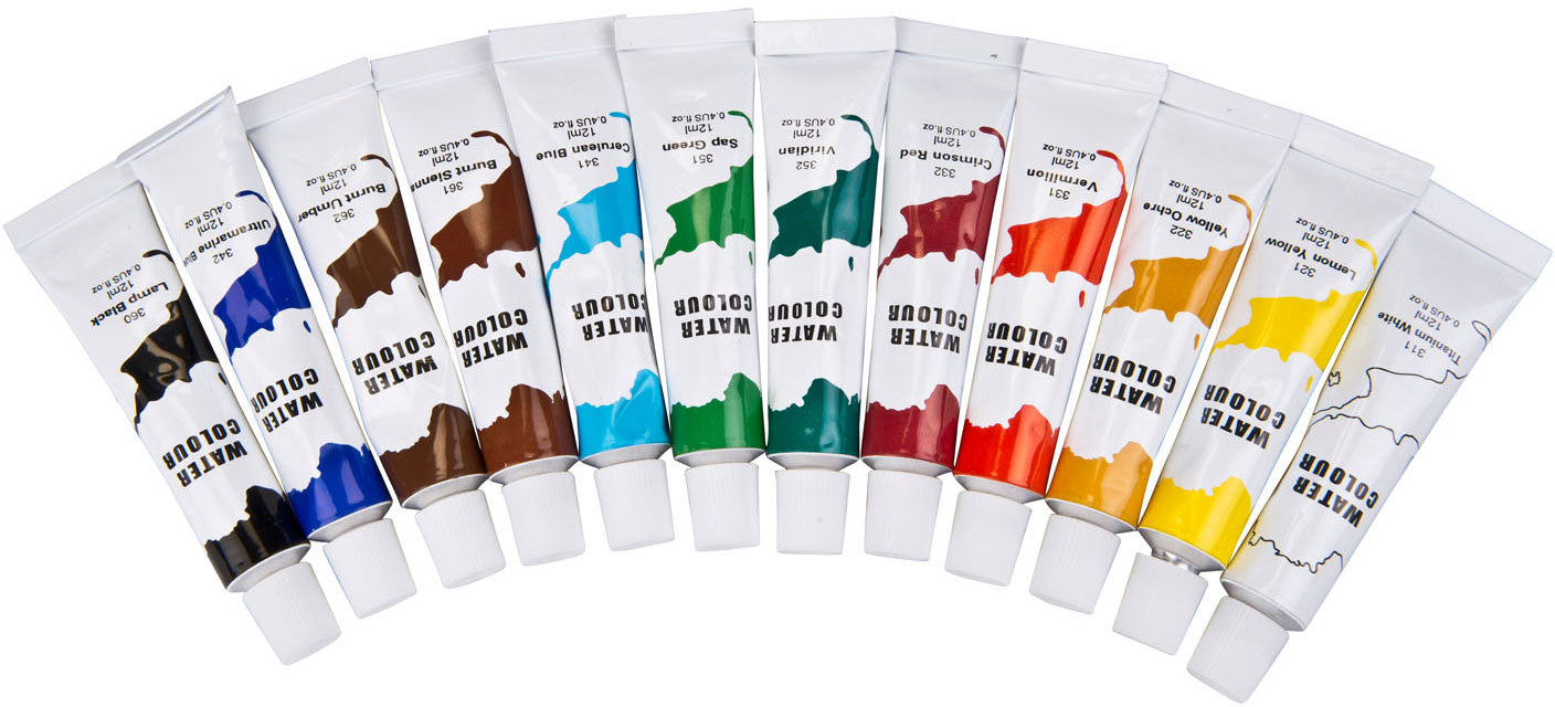 Artist & Co Water Colours Paint , 12 ct