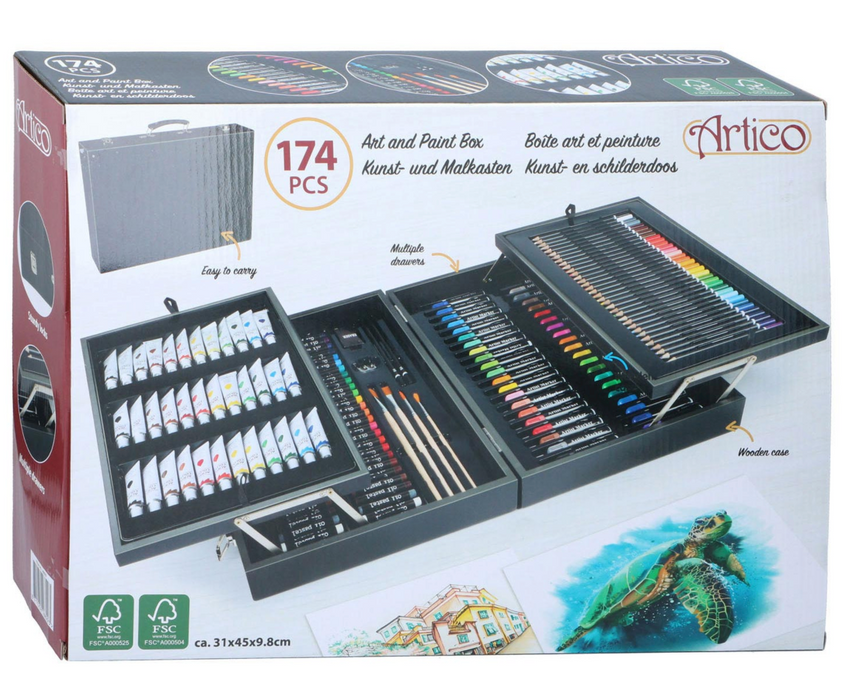 Artico Art & Painting Box , 174 pcs