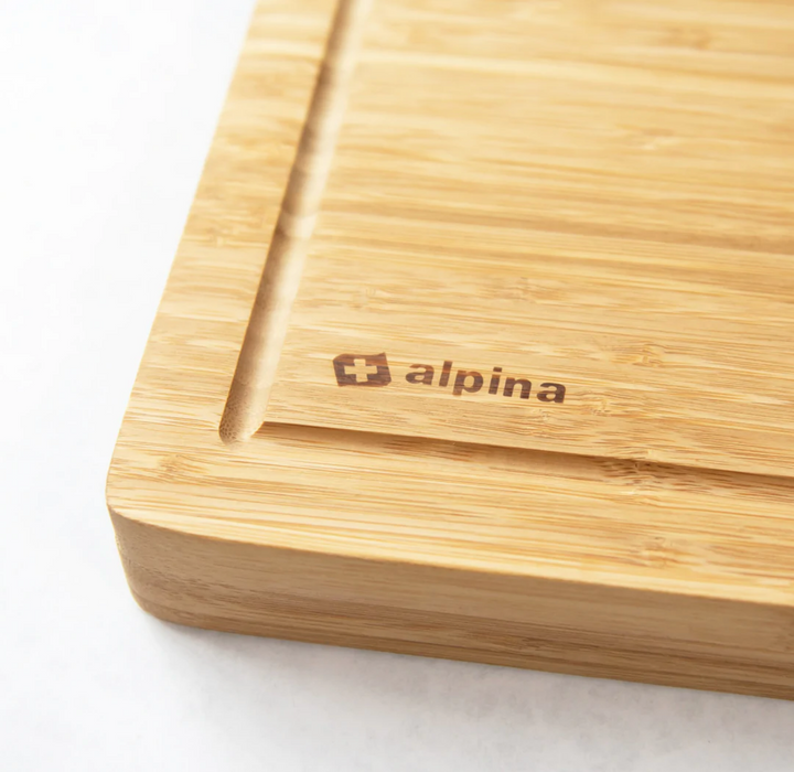 Alpina Bamboo Cutting Board, 36 x 26 CM, 1 pc