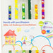 Top Write Pencils With Toppers, 6 ct