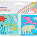 Top Write 4-Piece Mini Stencils Templates for Kids, 