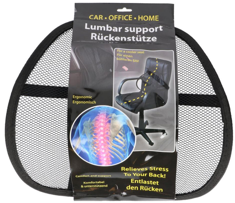 Lifetime Ergonomic Back/Lumbar Support, 39 x 39 cm, 1 pc
