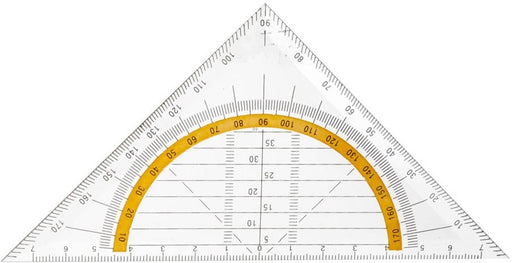 Top Write Set Square (Geodriehoek), 14 cm